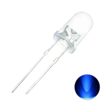Imagem de Kit De Diodos LED Sortidos 100pcs 5mm Branco Verde Vermelho Azul Amare