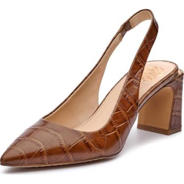 Imagem de Vince Camuto Sapato feminino Hamden Slingback, Marrom celeiro, 35