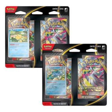 Imagem de Blister Pokémon Quádruplo Megaevolução Pokémon Psyduck/goldu - Copag