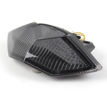 Imagem de Lanterna traseira de LED fumê Arashi para Kawasaki Z1000 Ninja 1000R 2011-2012, Z1000SX 2011-2014, Versy-s 650 2010-2014, luz traseira de freio de seta, acessórios de motocicleta integrados