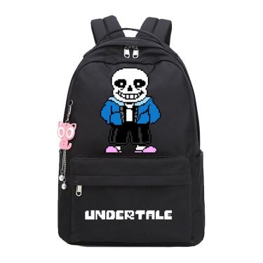 Imagem de Mochila Undertales Sans Cartoon Kids School Oxford 29x13,5x41cm