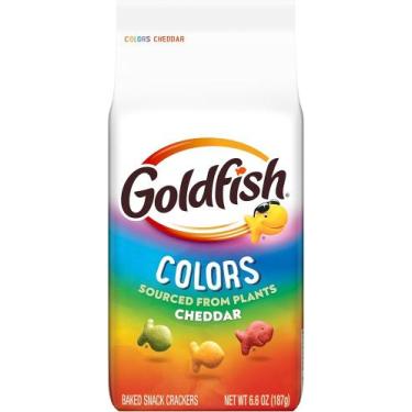 Imagem de BISCOITO GOLDFISH 187g CHEDDAR BOLACHA ASSADA COLORIDO