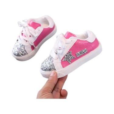 Imagem de Tênis Esportivos Para Meninos E Meninas Tamanho 21-30 Calçados Casuais