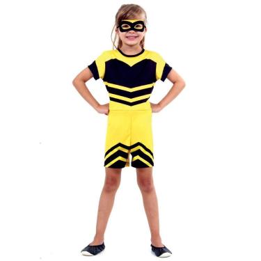 Imagem de Fantasia Infantil - Queen Bee Curta - Tamanho M (6 A 8 Anos) - 16415 - Sulamericana