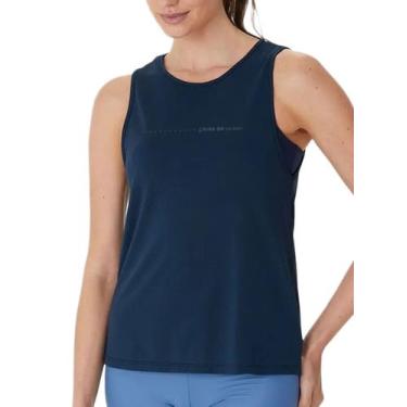 Imagem de Regata Esportiva Malwee Sport 1000131537 Feminina Microfuros Dry Polia