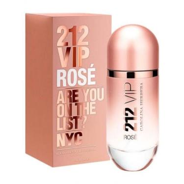 Imagem de Perfume Feminino 212 Vip Rosé Eau de Parfum Floral Frutado Amadeirado 80ml Carolina Herrera