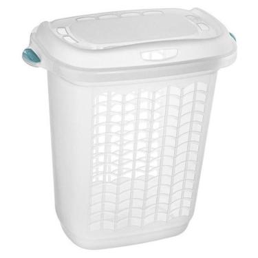 Imagem de Roupeiro Plástico 46,4L Cristal - Cód. 5557