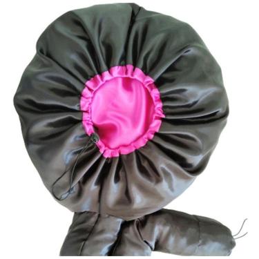 Imagem de Difusor Touca De Cetim Anti Frizz Cachos e crespos 