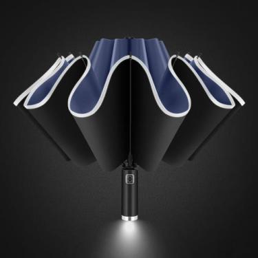 Imagem de Guarda-chuva de proteção UV DOFOWOT Sun Rain Windproof UPF 50+