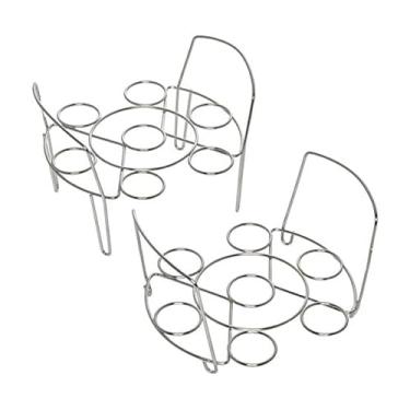 Imagem de Instant Pot Grades oficiais para ovos de arame, conjunto de 2, compatível com panelas de 6 litros e 8 L, aço inoxidável