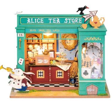 Imagem de Kit de casa de bonecas em miniatura DIY Rolife Tiny House em escala 1: