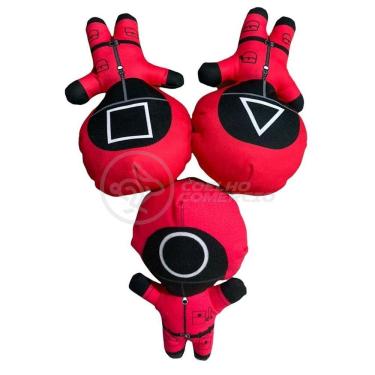 Imagem de Boneco De Pelucia Squid Game Round 6 Netflix 26Cm