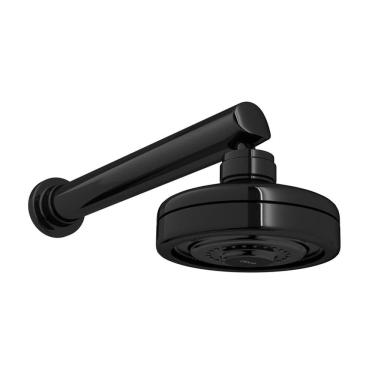 Imagem de Chuveiro Acqua Plus Com Tubo Reto 1990 Black Noir Deca