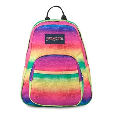 Imagem de Mochila Half Pint Jansport, Unissex, Rainbow Sparkle, Tamanho Único