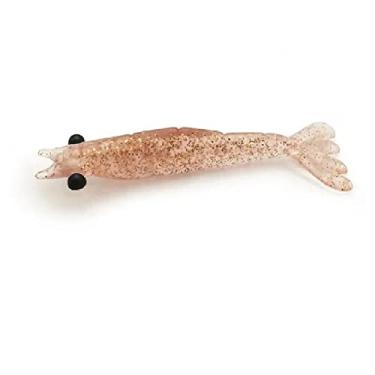 Imagem de Isca Camarão Artificial Monster3x Ultrasoft 7,5cm 3 Unidades (Cobre)