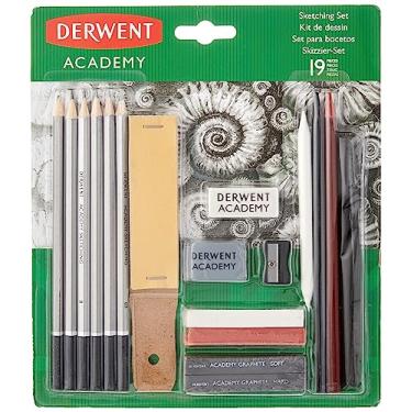Imagem de Derwent Academy, Kit desenho com 19 itens, Sketching Set, 2300365