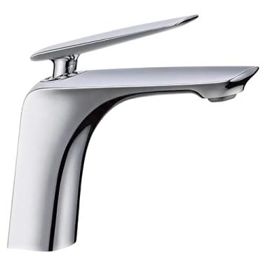 Imagem de Torneira de Banheiro Lavabo Misturador Monocomando Acqua Cromo Premium