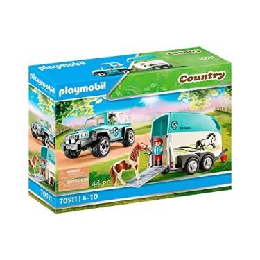 Imagem de Playmobil 70511 Country - SUV with Pony Trailer