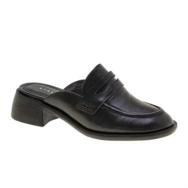 Imagem de Sapato Feminino Lia Line Mule Preto - 2204-Feminino