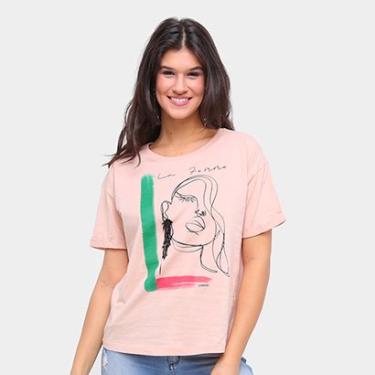Imagem de Camiseta Sommer Básica La Femme Feminina-Feminino