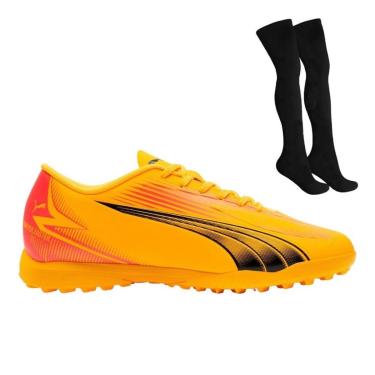 Imagem de Kit Chuteira Society Puma Ultra Play + Par de Mei-Masculino