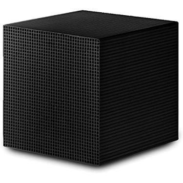 Imagem de YauYukii Cubo purificador de bebedouro de gado carvão para aquário super forte filtragem e absorção cubos de mídia de filtro ecológico para lagoas, cocho de cavalo, bronzeado de água, 10 x 10 x 10 cm