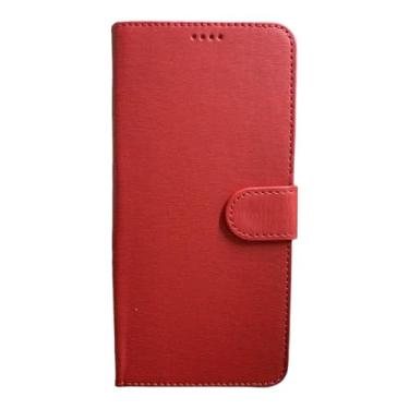 Imagem de Capa Celular Carteira Compatível com Samsung Galaxy J7 SM-J700 / J7 Neo SM-J701 / J7 Metal 2016 SM-J710 (Vermelho Aveludada)