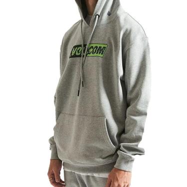 Imagem de Moletom Volcom Canguru Stone Split Masculino-Masculino