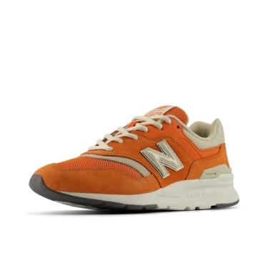 Imagem de New Balance Tênis feminino 997H V1, Cobre/linho/sal marinho, 8