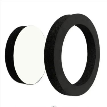 Imagem de Kit Isolamento Acústico Automotivo Espuma Alto-Falante Universal Melhorador Som Carro Redução Vibração 4PCS