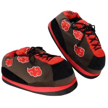 Imagem de Pantufa 3D Sneaker Naruto Akatsuki Unissex Oficial Viz