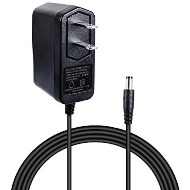 Imagem de KomeStone Adaptador de fonte de alimentação de comutação CA CC 12 Volts (entrada 100-240V, saída 12 volts 1 Amp) Carregador transformador de verrugas de parede para plugue DC 12V, 2,1 mm x 5,5 mm