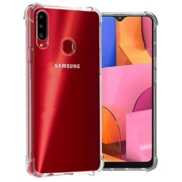 Imagem de Capinha Silicone Anti Impacto Galaxy A20S - Armyshield