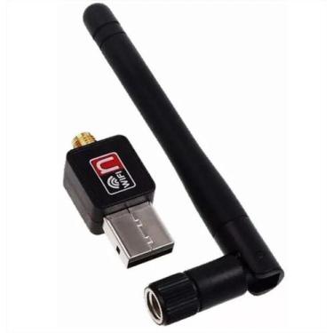 Imagem de Antena wifi adaptador wireless usb 2.0 802.11n - kap-t8188 - Kapbom