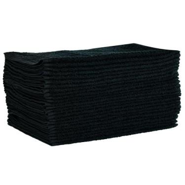 Imagem de Kit 25 Toalhas Manicure Perfeito Estilo, Preto
