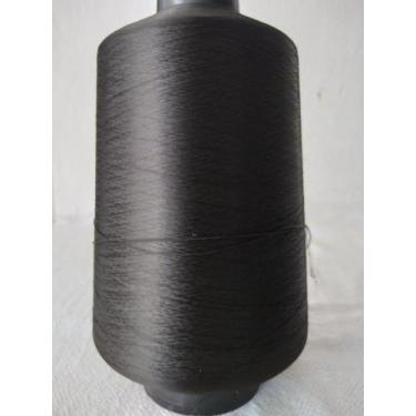 Imagem de Fio de overloke testurizado lubrificado cone de 1 kilo preto - Sancriz