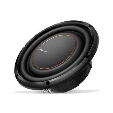 Imagem de PIONEER TS-D10LS2 Série D 10" 1300 W potência máxima, bobina de voz única de 2 Ohm, cone IMPP de fibra de aramida, envoltório de borracha - Subwoofer raso componente