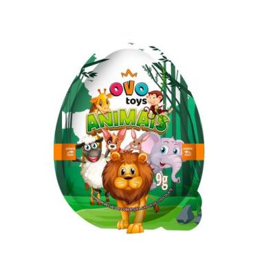 Imagem de Ovo toys animais (12 unidades) - Royal Toys