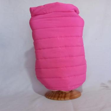 Imagem de Colete puffer pet mimos e artes pet, rosa, g
