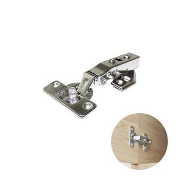 Imagem de Dobradiça Cermag 35mm Reta Aço Inox 201 Calço Fixo, Reta, Aço Inox 201