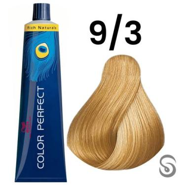 Imagem de Wella Perfect Color 9/3 Louro Ultraclaro Dourado Rich Naturals 60ml, U