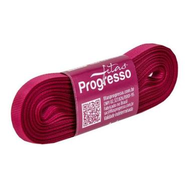 Imagem de Fita Gorgurão Progresso 7mm nº1 - 10m Cor 303 Pink - 01 unidade - Fita