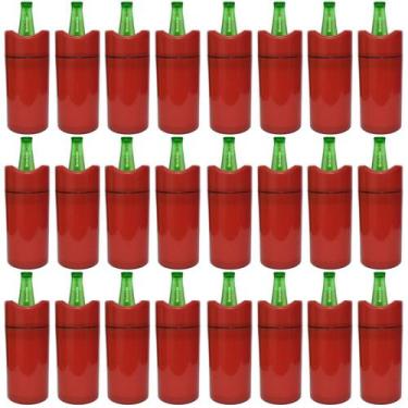 Imagem de Porta Garrafa Térmico 600ml Camisinha Para Cerveja Kit 50un - LZ SHOP,