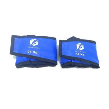 Imagem de Tornozeleira Caneleira De Peso 1 Kg Treino Perna - Nattho Sports