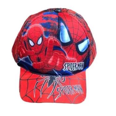 Imagem de Boné infantil Personagens Homem Aranha-barbie-sonic - kapbom