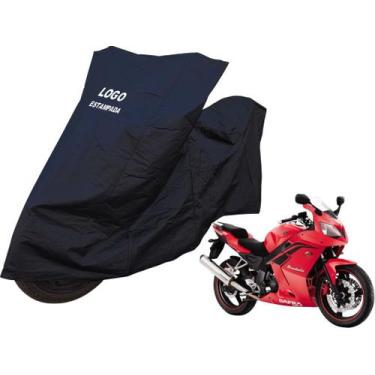 Imagem de Capa Moto Esportiva Dafra Roadwin Tecido Anti-UV Impermeável - Mz