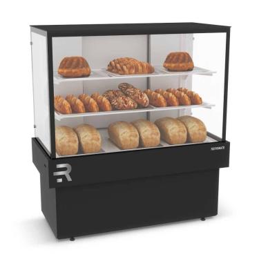 Imagem de Vitrine Confeitaria Seca 1,10mt Vanguard Plus com Tampo Aproveitável CVPS1100 220V - Refrimate