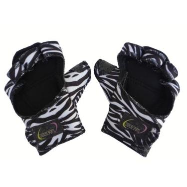 Imagem de Luva para Academia Luva com Polegar de Neoprene Zebra - Exercise Sport