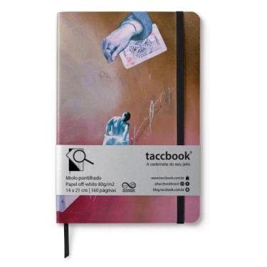 Imagem de Caderno Pontilhado taccbook Dar as cartas 14x21 Flex