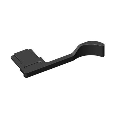 Imagem de A7CII A7CR Punho de polegar, apoio de mão para câmera de liga de alumínio para Sony α7CII α7CR Alpha 7CII A7CR (preto)